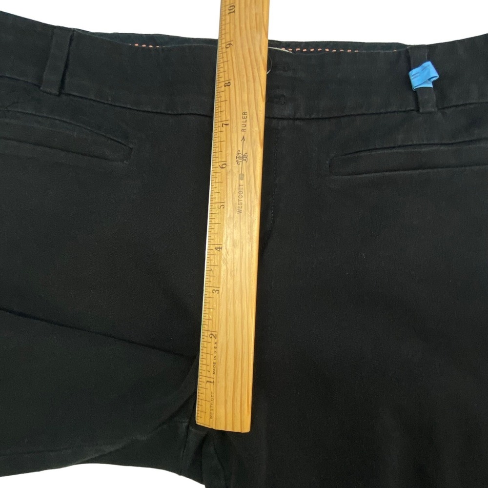 ANTHROPOLOGIE Women Essential Ankle Slim Pants Sz 10 Black Casual Work 40-1 - Picture 6 of 9